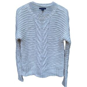American Eagle Cable Knit Wool Sweater | Size: S